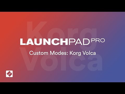 Launchpad Pro - Custom Modes: Korg Volca // Novation
