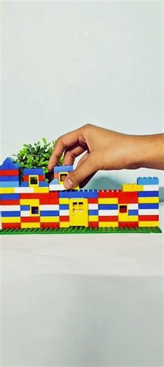 Satisfying DIY Villa using building blocks | How to make House using building blocks #Satisfying