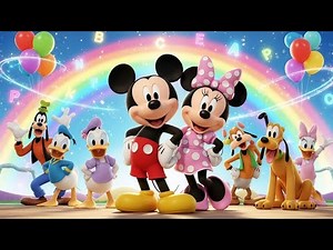 .🐭🌈 Mickey Mouse & Minnie’s Big ABC Alphabet Adventure 🎉📘