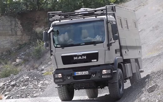MAN 4x4越野房车 - 全方位测评（机翻字幕）