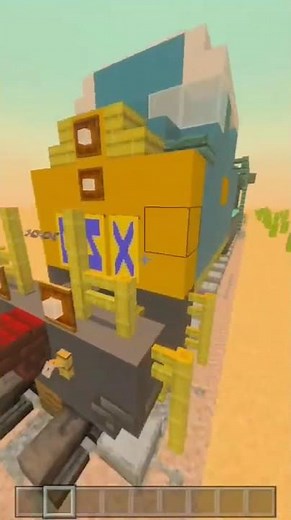 Minecraft CSX ES44AC Locomotive Tutorial