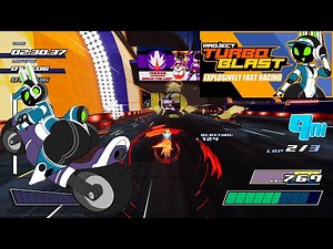 Cute Robots on Motorcycles | Project Turboblast | Demo Plays
