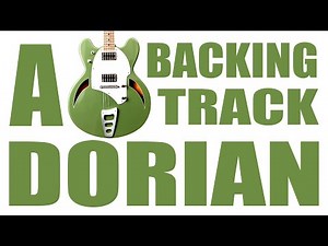 A Dorian Backing Track For Guitar /// Funky Groove