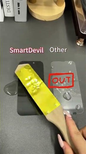 Let’s seeee who’s out first #smartdevil #tech #test #screenprotector #smartphone