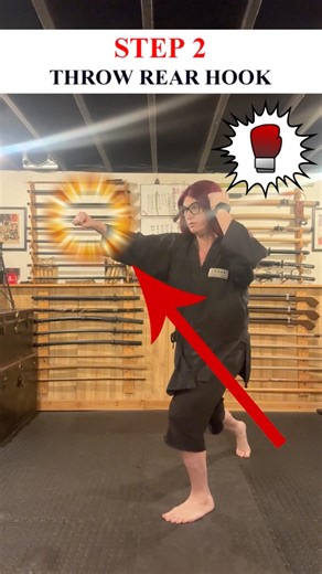 How To Do a BODY SHOT + REAR HOOK 🥊 #Shorts #Boxing #MMA