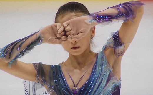 kamila valieva 法国站 自由滑 Exogenesis·Symphony Part 3