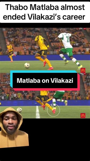 Thabo Matlaba's Epic Tackle on Mfundo Vilakazi