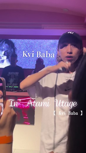 【2023.05.20】🧡🌼🌼 ・ KviBavaっ🤍⚓️ ・ 優しい歌声と暖かいファンサービスに感無量𓂃𓈒𓏸︎︎︎︎👑 #kvibaba #HIPHOP #クラブ #熱海最高 #熱海観光 #宴 #熱海 @Kvi Baba