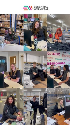 Celebrating the team of women that add so much value and love to Essential Workwear every day 🙌🏼 #theessentialdifference #internationalwomenday #workwear