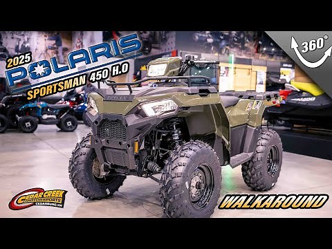 Walkaround | 2025 Polaris® Sportsman 450 H.O.