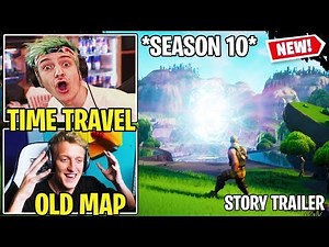 Streamers React to *NEW* Fortnite SEASON 10 OFFICIAL TRAILER!! (Season X)