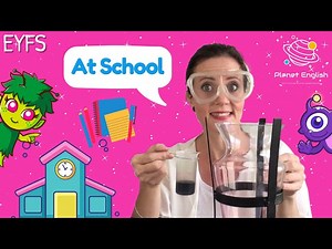 At School | EYFS Vocabulary for Kids - Videos For Kids