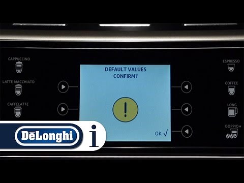 How to reset your De'Longhi PrimaDonna Elite ECAM 650.55 coffee machine