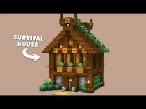 How to Build a Forest House | Minecraft Tutorial