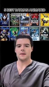 TOP 5 ANIMATED BATMAN MOVIES!!