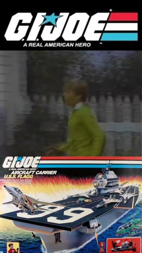 The Ultimate ’80s Holy Grail: G.I. Joe U.S.S. Flagg Aircraft Carrier The legendary G.I. Joe U.S.S. Flagg — the crown jewel of 1980s playsets and one of the most iconic centrepieces in retro toy history. Stretching over 7 feet long, packed with jets, deck crew, command tower, tow vehicles and that unforgettable box art, the Flagg wasn’t just a toy… it was an event. Every collector knows: if you had this, you were the captain of childhood. If you find it today, you’ve discovered pure collecting go