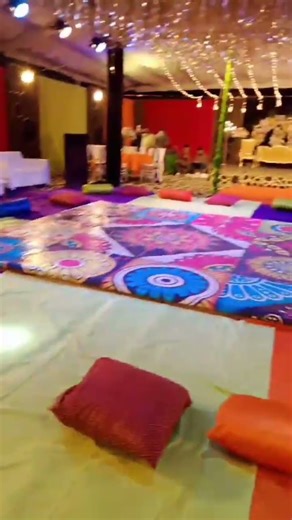 🌸 Rangoli Theme Mehndi Event Decor | A A Event Planner 🌸Traditional ✨ Colorful ✨ Elegant ✨