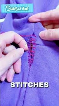 This Sewing Trick Repairs Split Seams Like New.#fashionideas #sewingtips #stylemistakes