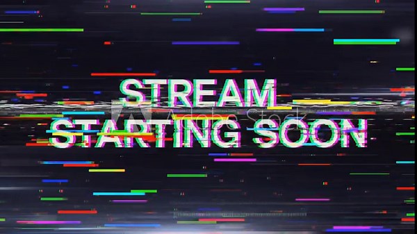 Cinematic text stream start soon intro with dynamic smoke background animation, perfect for Twitch, YouTube, or gaming channels seeking a dramatic and modern visual opener