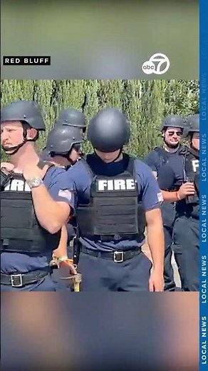 Agencies conduct active shooter drill at Red Bluff High School