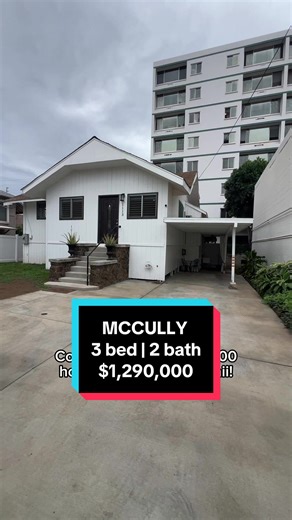 ✨JUST LISTED✨ Discover this beautifully renovated, move-in ready 3 bdrm/2 bath single-family home in the heart of McCully. Prime Apartment Mixed Use zoning “AMX-2” allows for great flexibility! This home has been thoughtfully updated with vinyl plank flooring throughout, refreshed bathrooms and kitchen with stainless-steel appliances, upgraded 200-amp electrical, and updated plumbing. Enjoy year-round comfort with A/C units in the living room and every bedroom! Additionally, the fully enclosed p