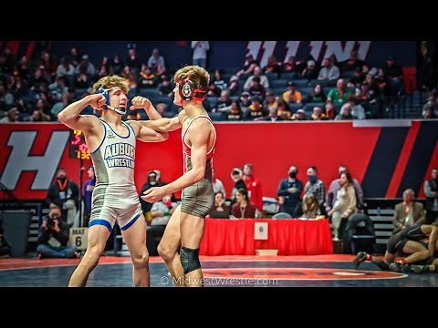 132 1A – Dresden Grimm {G} of Auburn IL vs. Vance Williams {R} of Woodstock Marian IL