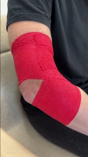 How to tape for elbow hyperextension