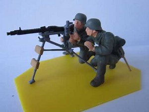 Tamiya 1:35 German Machine Gun Troops Painted!