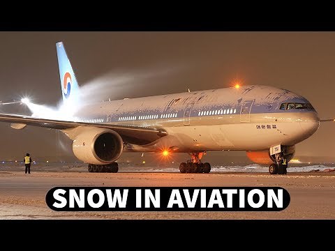 How does Snow impact Aviation?