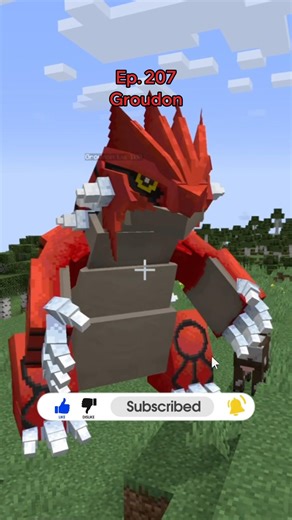 How to Catch Groudon in Cobblemon! #cobblemon #minecraft #pokemon #gaming #shorts