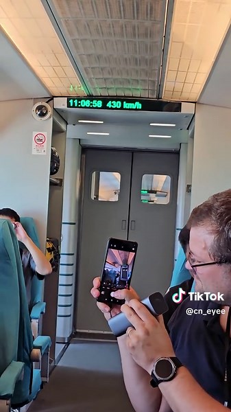 The Shanghai Maglev Train (SMT) is the world’s first commercial high-speed maglev railway. • Route: It runs between Longyang Road Station in Pudong District and Pudong International Airport. • Distance: The total track length is approximately 30.5 kilometers. • Top Speed: The train can reach a maximum operating speed of 431 km/h (268 mph) during normal service. In a test run on November 12, 2003, it achieved a speed of 501 km/h. • Travel Time: The journey takes about 7 minutes and 20 seconds, si