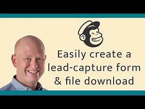 Learn how to create a lead-capture form and send a whitepaper (or any file) in Mailchimp.