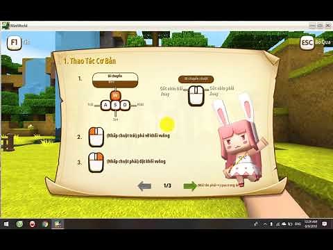 Hướng dẫn chơi mini world trên PC