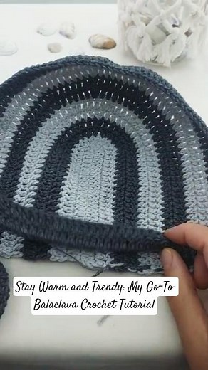 Stay Warm and Trendy: My Go-To Balaclava Crochet Tutorial🧵🪡