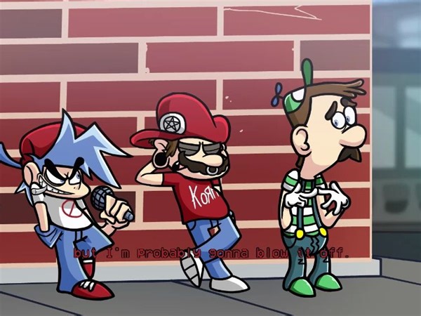 [FNF Marios Madness v2]DAY OUT