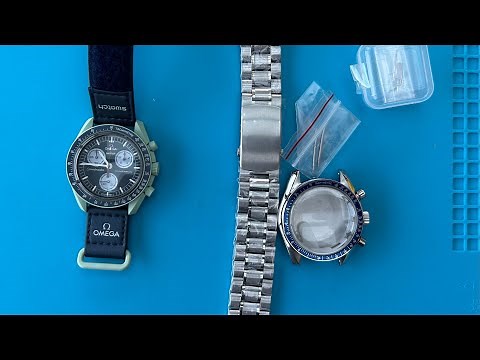 Moonswatch metal case mod - partie 1
