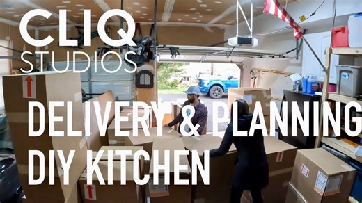 Cliq Studios Kitchen Cabinets Delivery and Planning CliqStudios The Ultimate Unboxing