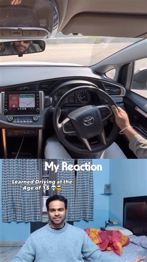 Srujan N on Instagram: "My Reaction ☠️🚀.follow for more @innova_crysta_6000_ #toyota #explorepage #innovacrysta #explore #instagood"