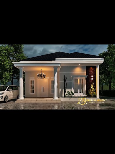 Desain Rumah Modern Minimalis di Lampung