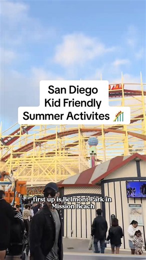 Here are some of San Diego’s kid friendly summer activities to visit! #sandiegohiddengems #travel #summer #vanlife #vanlifers