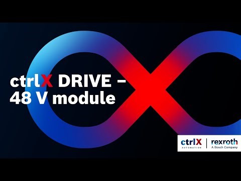 [EN] Bosch Rexroth ctrlX AUTOMATION | 48 V servo module for ctrlX DRIVE @SPS 2023