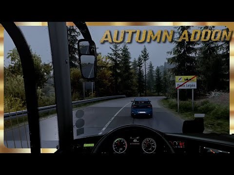 #3 AUTUMN MOD + BUS COACHES II MAN Lion's Coach ETS2 1.56