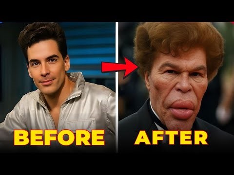 10 WORST Male Celebrity Plastic Surgery FAILS Before & After