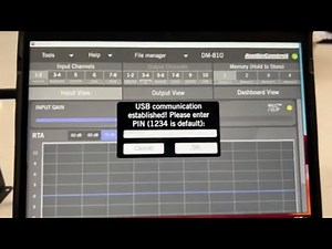 AUDIOCONTROL DM-810 Software running on windows 11 on ARM