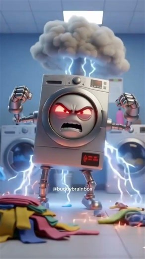 Angry Washing Machine!