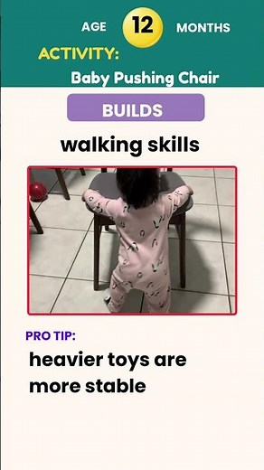 Heavier Push Toys Actually Help Babies Walk Better #babywalking #parentinghacks #grossmotor