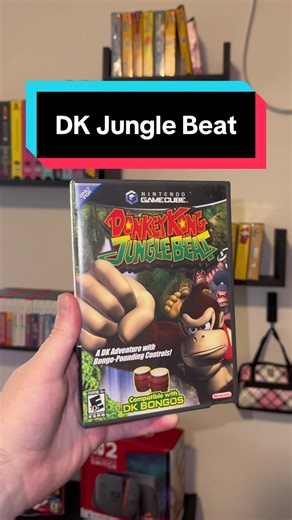 bongo bongo 🎶 #retroretake #donkeykongjunglebeat #gamecube #nostalgia #nintendo