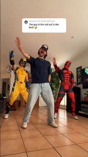 Deadpool Bye Bye Bye NSYNC - FULL DANCE #deadpool #wolverine #nsync #trend
