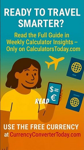 How to Use a Currency Converter Like a Pro | Travel Money Tips