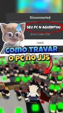 Como TRAVAR o Jujutsu Shenanigans 😭 #jujutsukaisen #anime #roblox